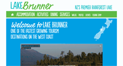 Desktop Screenshot of golakebrunner.co.nz